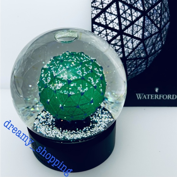 Waterford Crystal Other - NIB Waterford 2021 Times Square Snow Globe Gift Of Happiness Home Decor #1055465